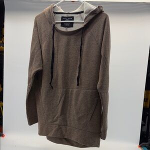 DKNY Brown Hoodie Sweater for Men